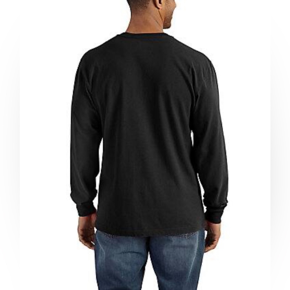 Carhartt Loose Fit Heavyweight Henley Long Sleeve - Picture 2 of 6